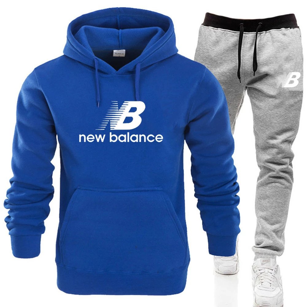 New Balance Hoodie and Sweatpants Set for Men