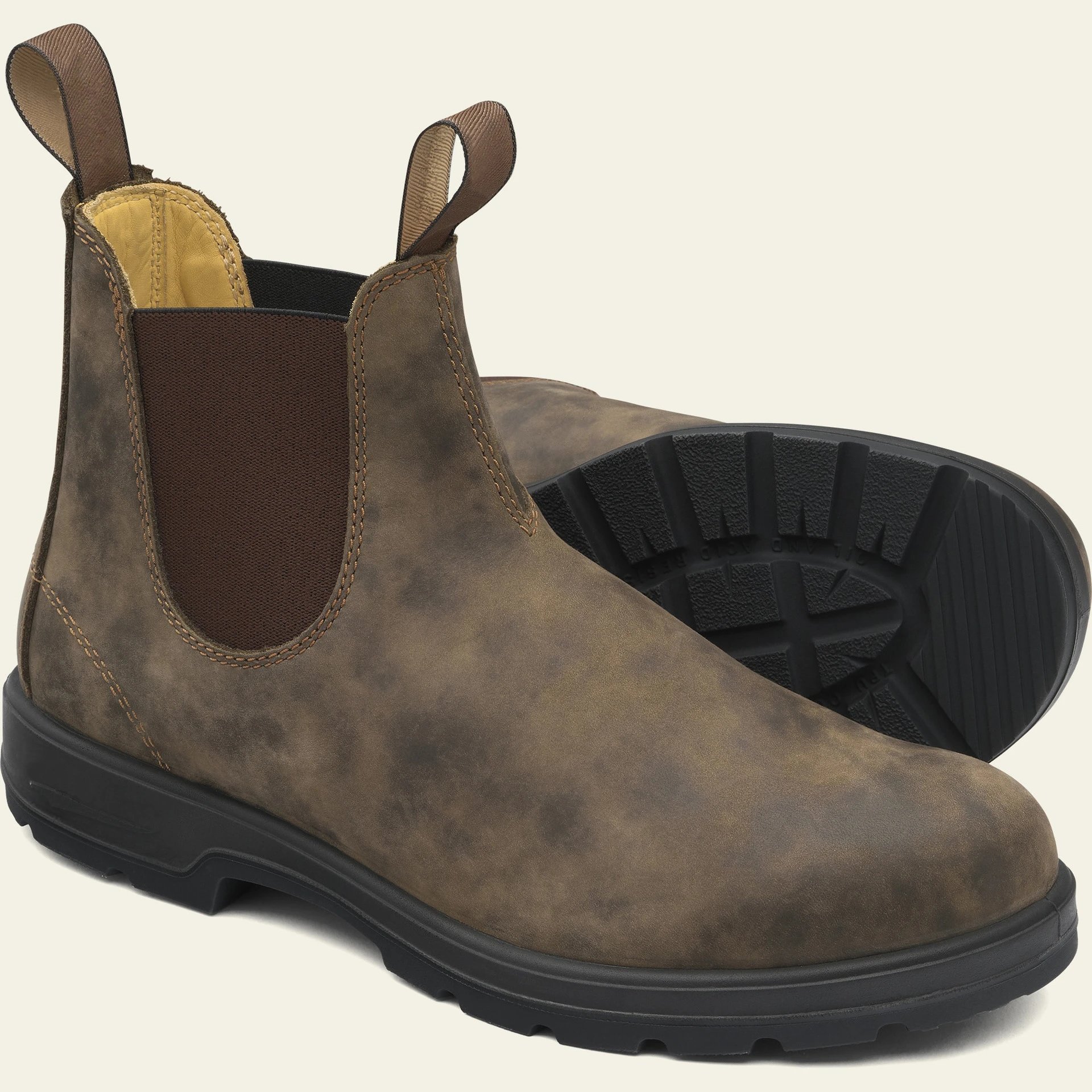Blundstone Chelsea Boots Men's Brown Leather Work Boot