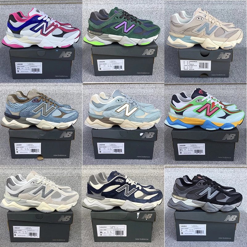 New Balance 9060 Sneakers Men's Fashion Running Shoes