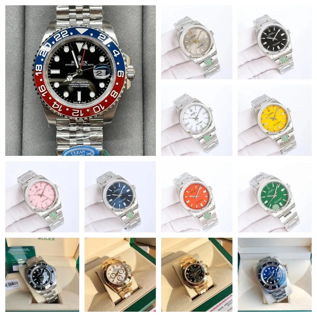 ROLEX Oyster Perpetual Date Watch Collection