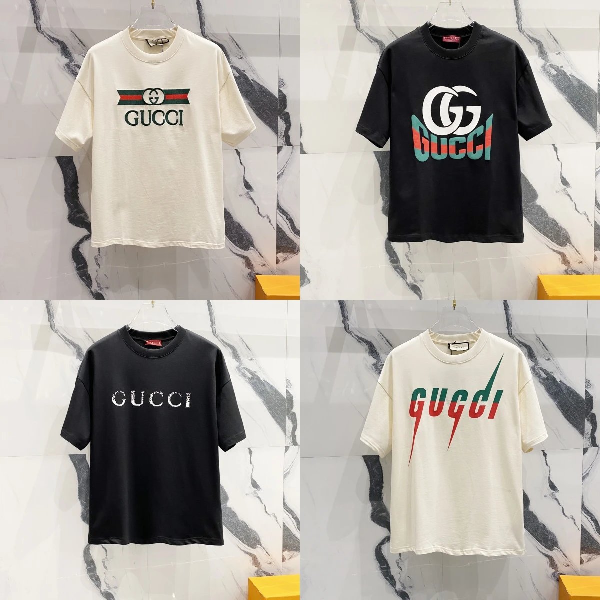 Gucci Logo T-Shirts for Men and Women Fashion Casual Wear