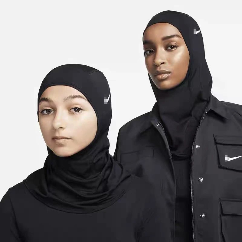 Nike Pro Hijab for Women - Black Sport Headwear