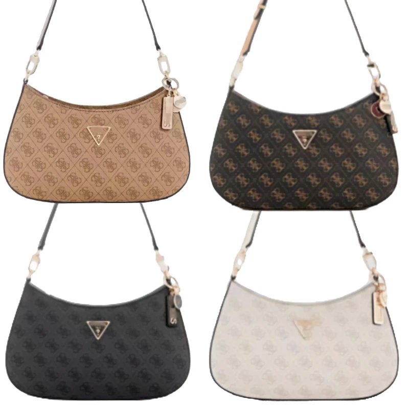 Gucci Triangular Logo Shoulder Bag in Multiple Colors