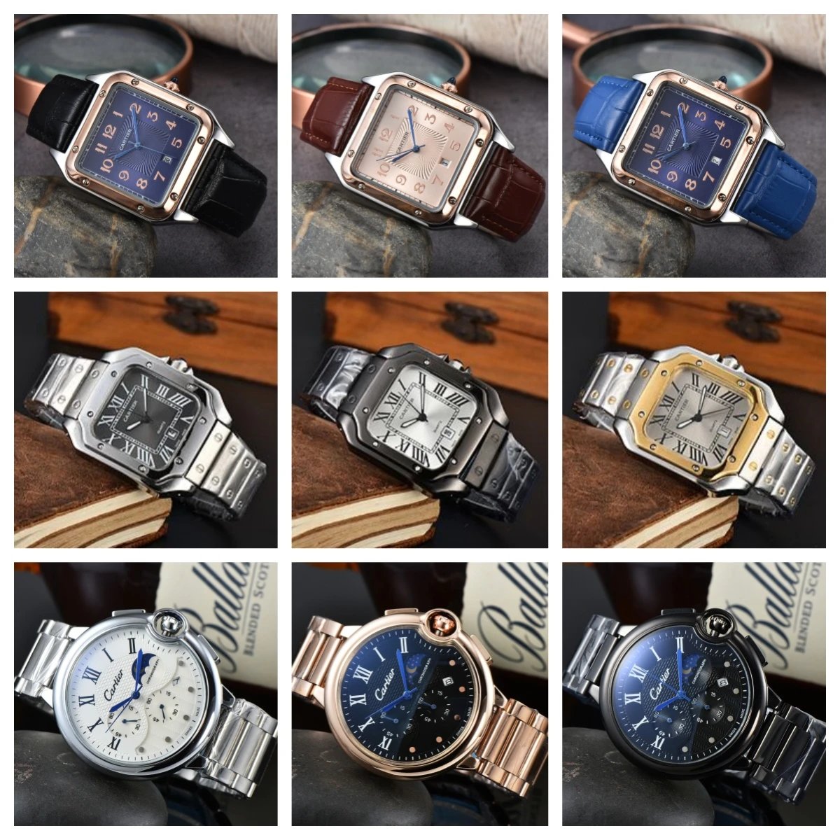 Cartier Watch Collection Luxury Men's Timepieces