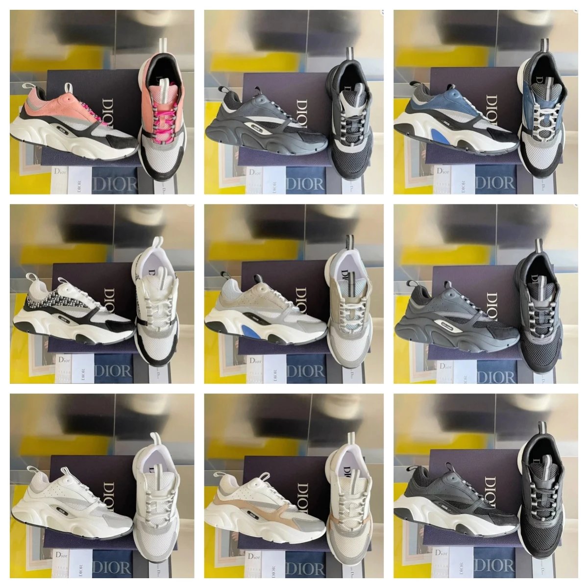 Dior Sneakers Fashion Sport Shoes for Men and Women