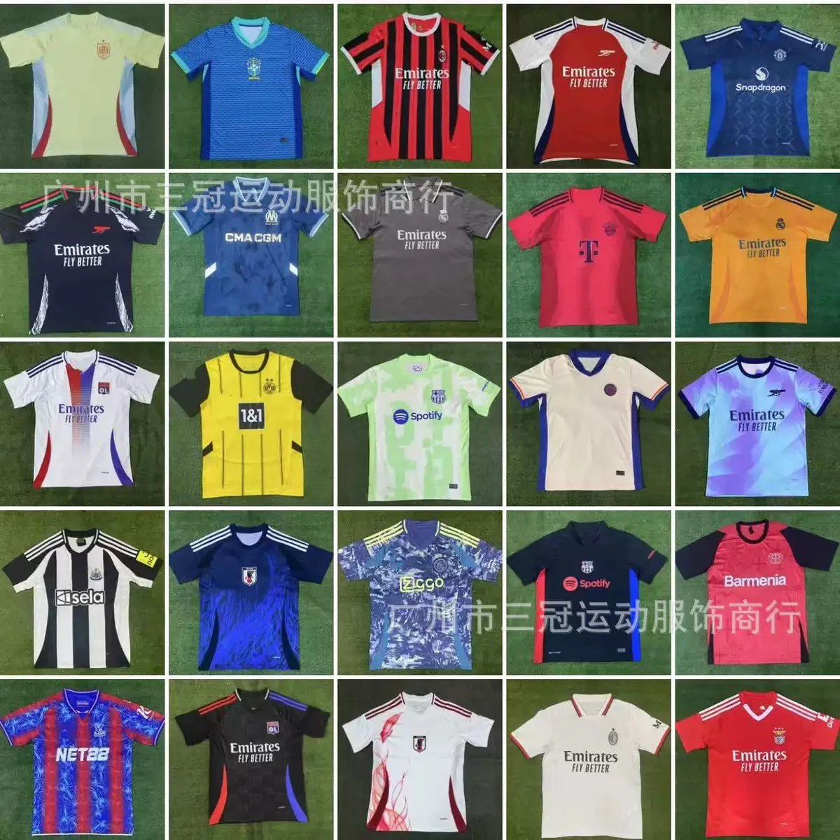 Official Football Club Jerseys for Men and Women