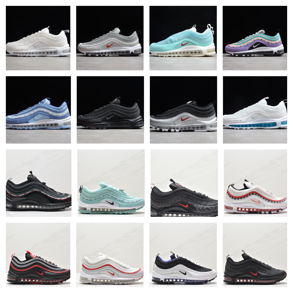 Nike Air Max 97 Sneakers Men Women Running Shoes Fashion Sport Trainers
