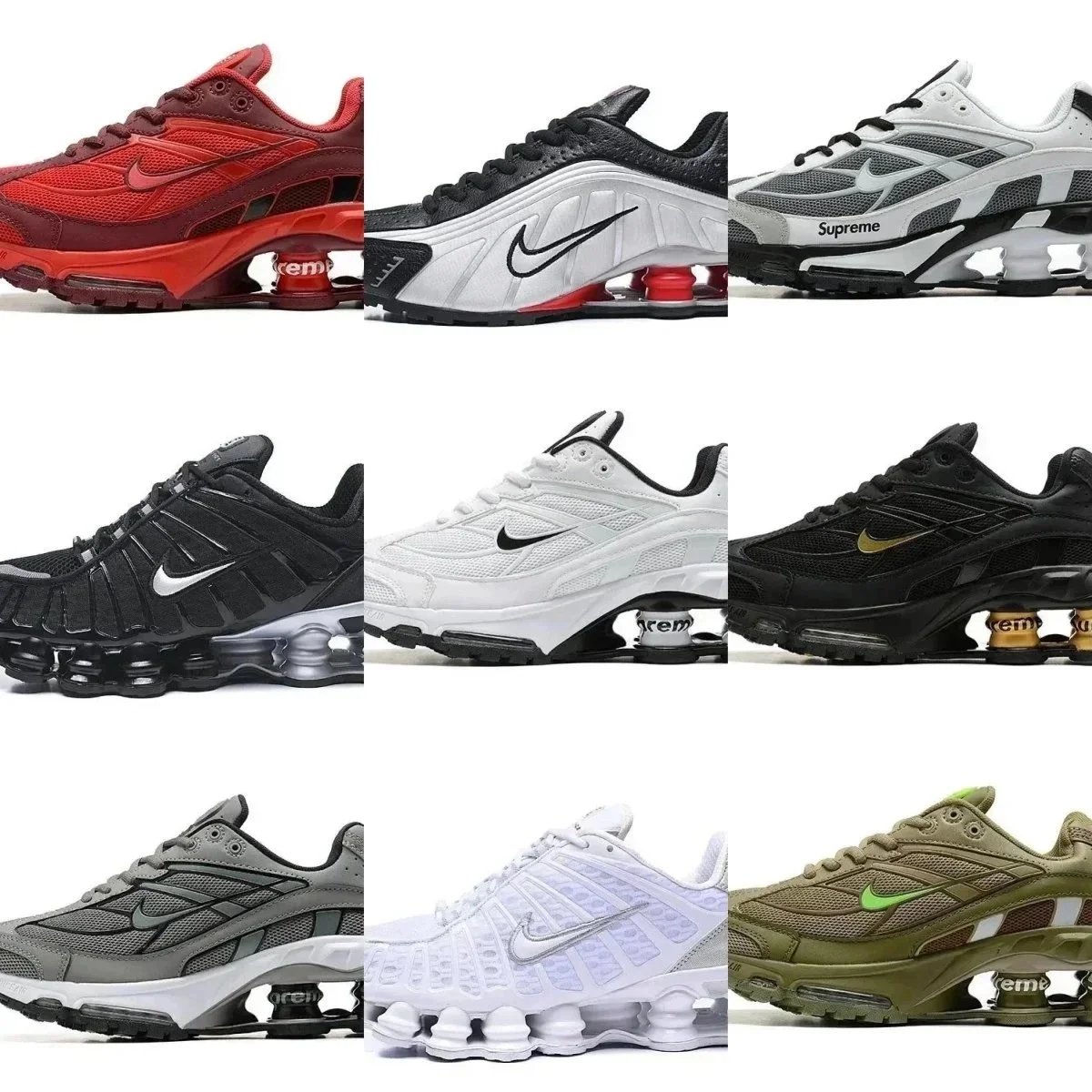 Nike Shox Running Shoes Men Women Athletic Sneakers Sport Trainers