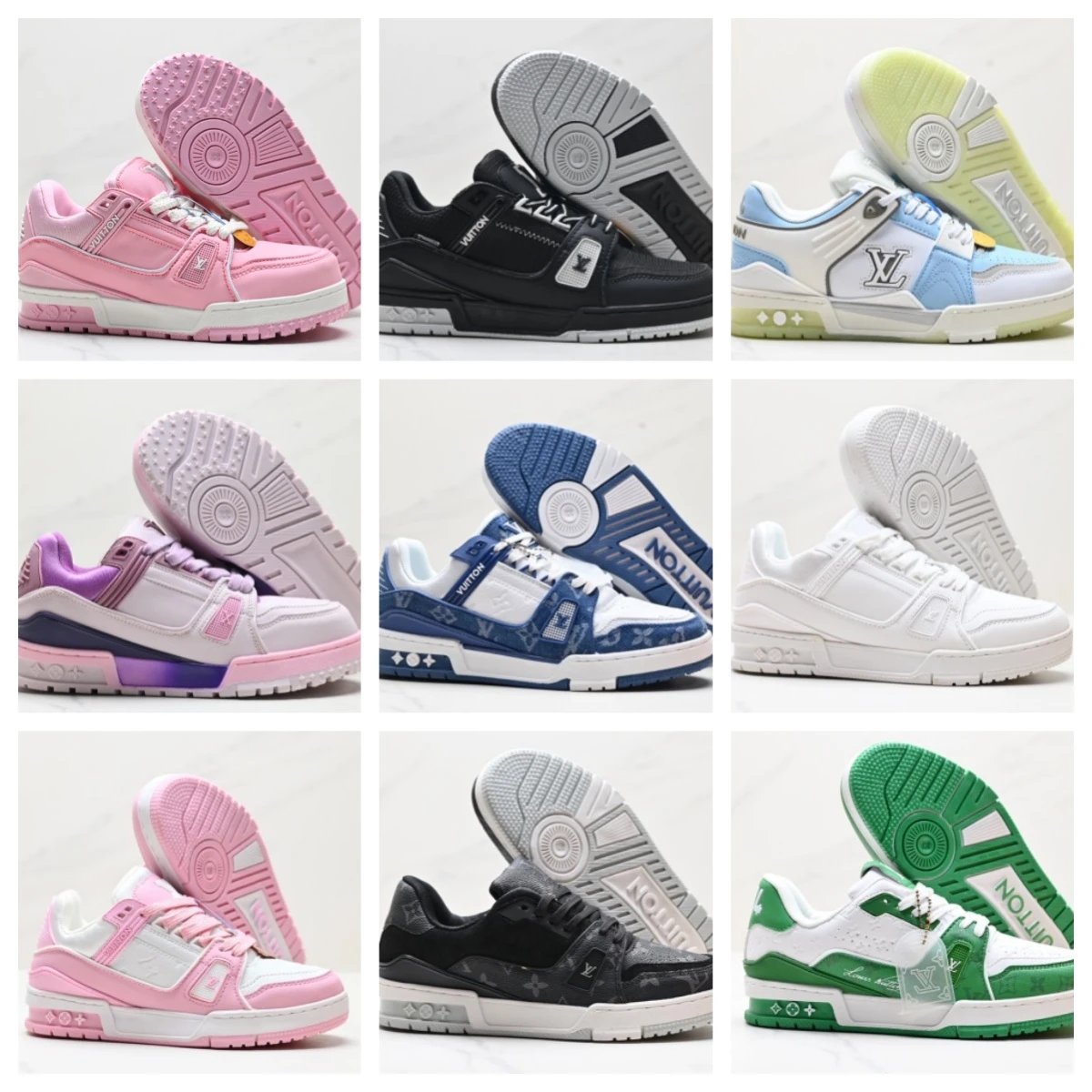 Louis Vuitton Sneakers Fashion Sport Shoes for Men and Women