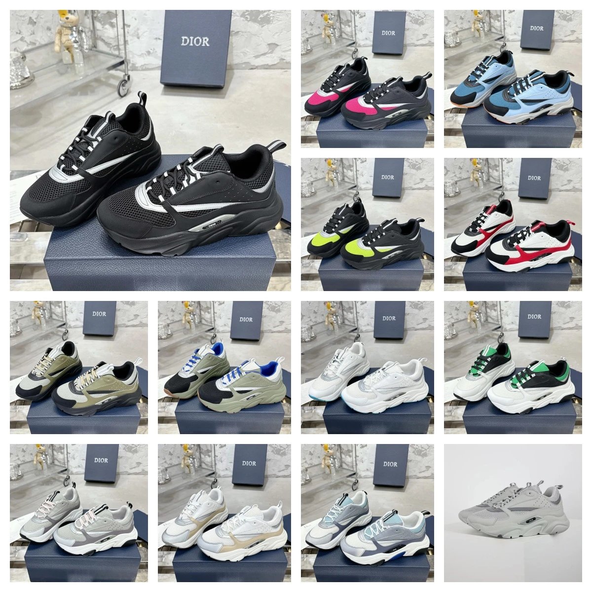 Dior Sneakers Mens Fashion Sport Shoes