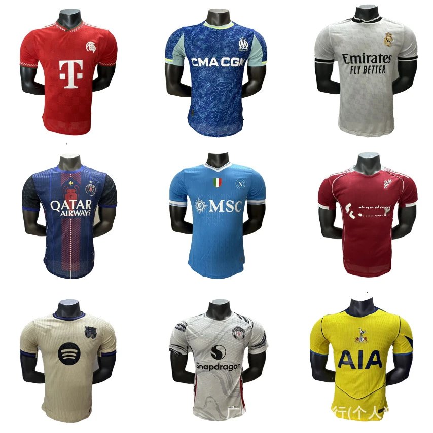 Official Football Club Jerseys 2023-2024 Season