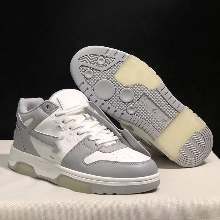 Nike Air Jordan 1 High OG White and Grey Sneakers
