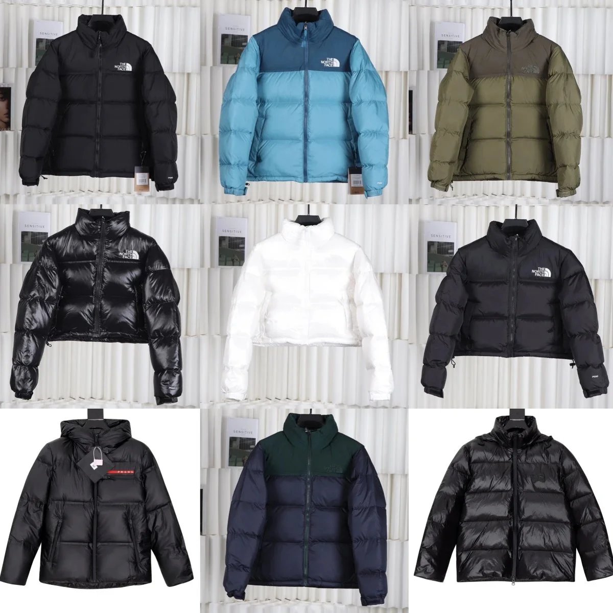 The North Face Down Jacket Women's Winter Warm Puffer Coat