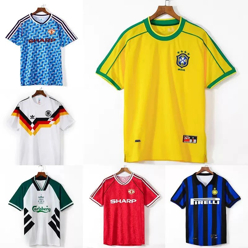 Vintage Football Jersey Collection Retro Soccer Shirts