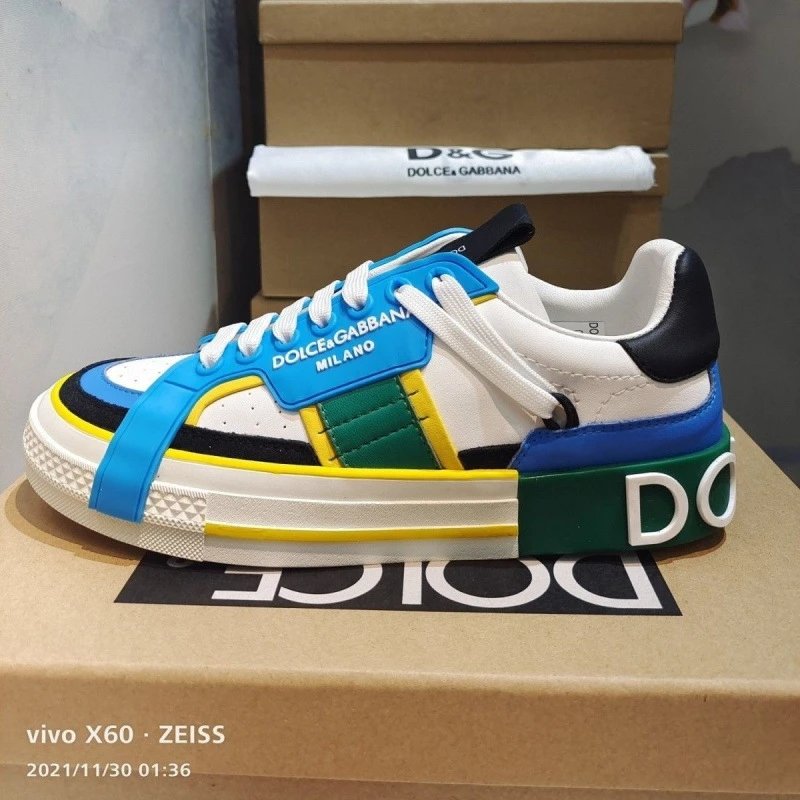 Dolce&Gabbana Milano Color Block Sneakers
