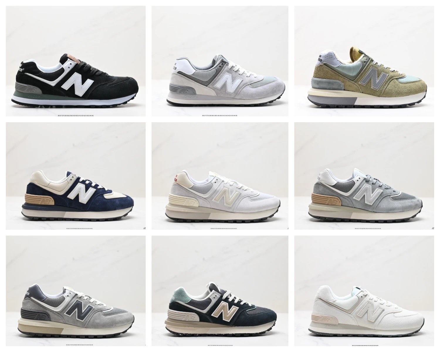 New Balance 574 Sneakers Classic Running Shoes for Men and Women