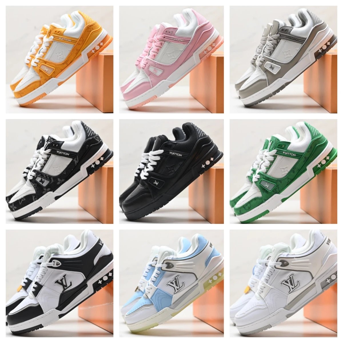 LV Fashion Sneakers for Men and Women Casual Shoes