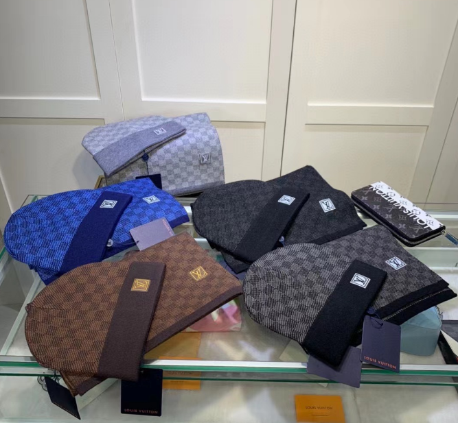 Louis Vuitton Monogram Canvas Hats and Accessories