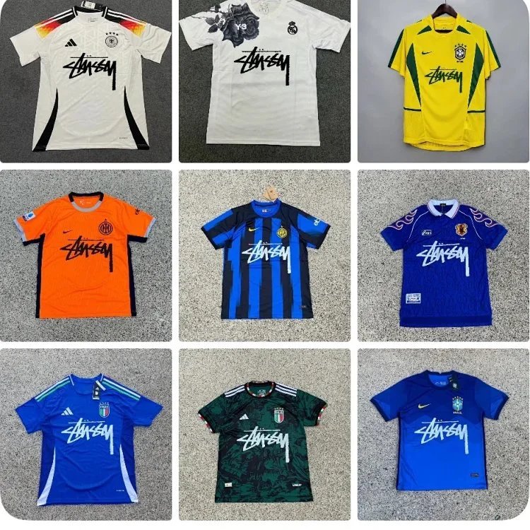 Stussy x Football Club Collaborative Jersey Collection