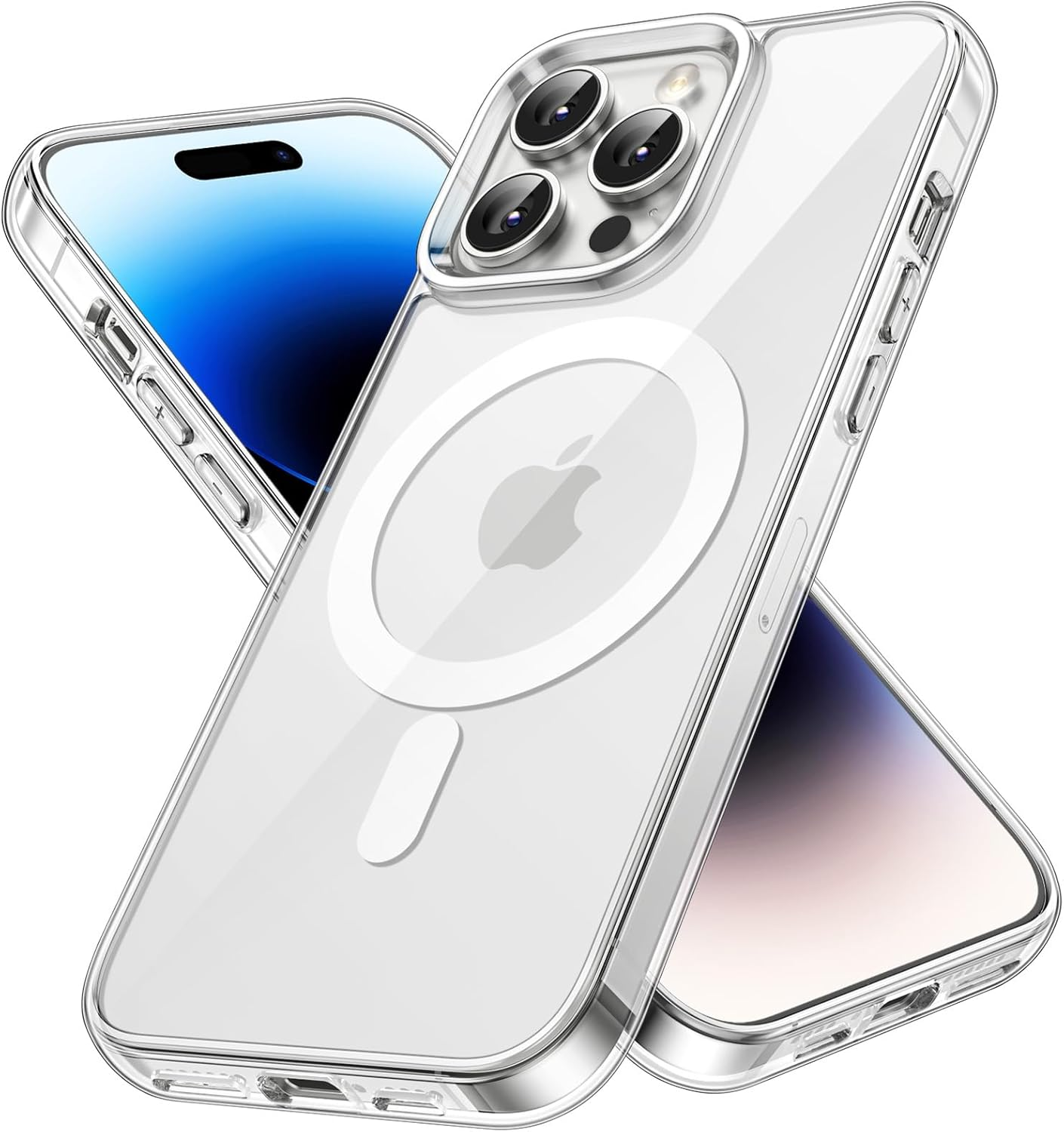 Clear iPhone 14 Pro Max Case with MagSafe Compatibility