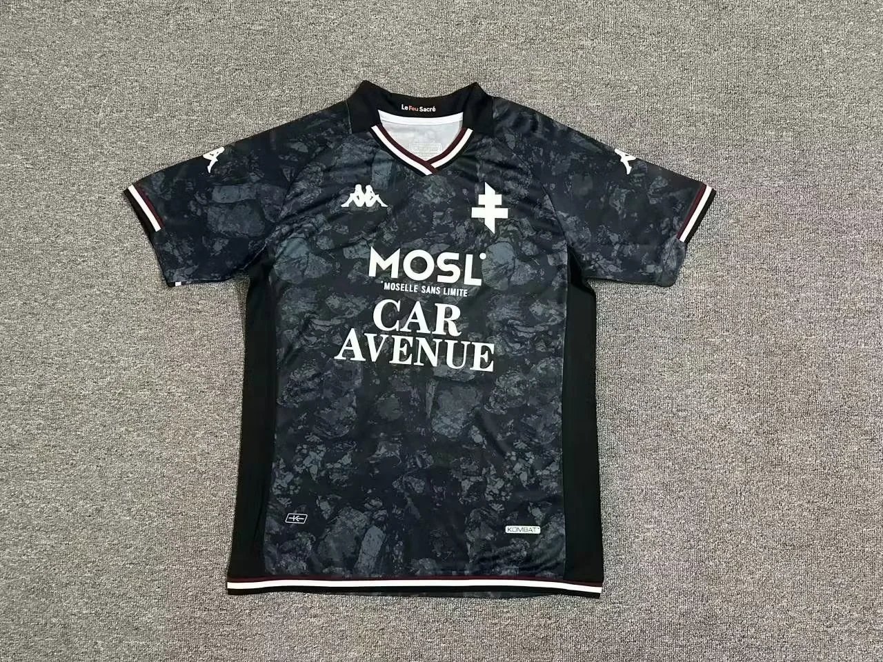 MOSL Car Avenue Football Jersey Dark Camouflage Design