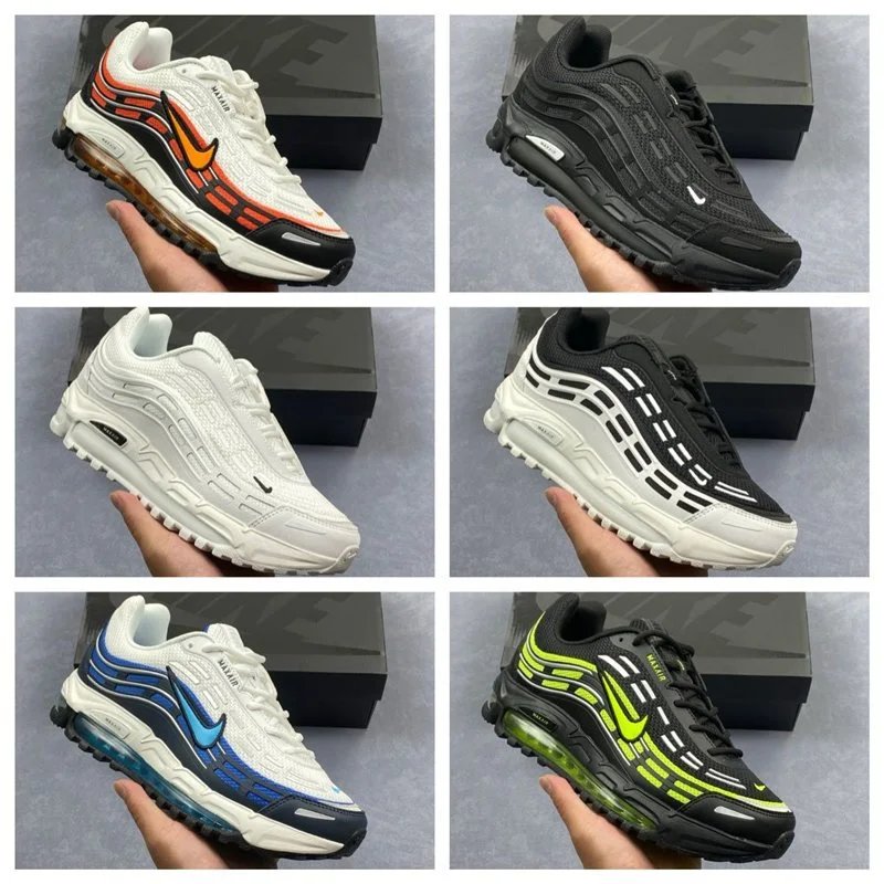 Nike Air Max 97 Running Shoes Men Women Sneakers Sport Athletic Footwear
