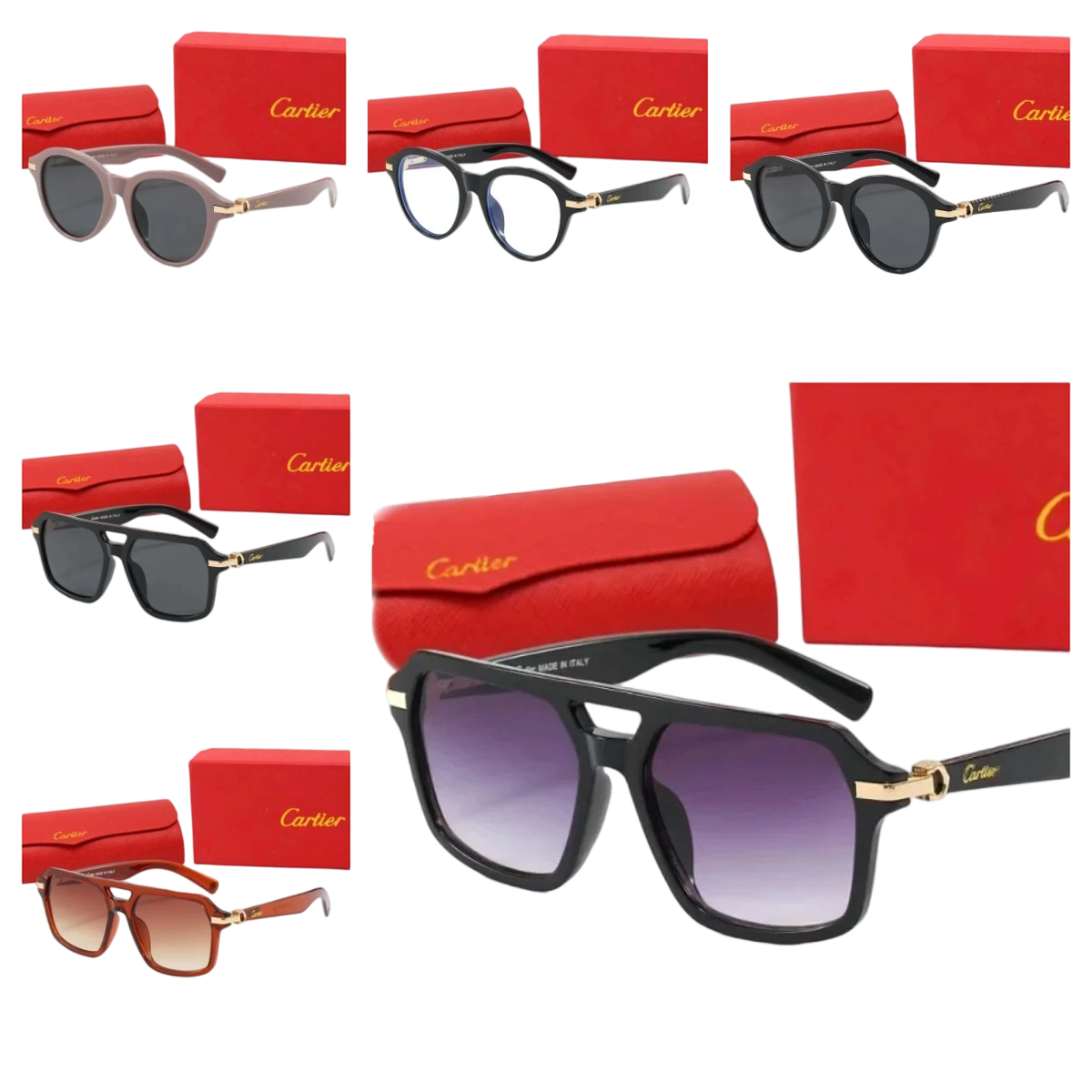 Cartier Sunglasses Luxury Designer Eyewear for Men and Women