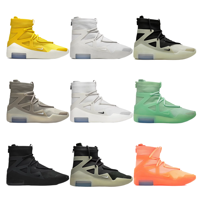 Nike Air Fear Of God 1 Sneakers High Top Basketball Shoes