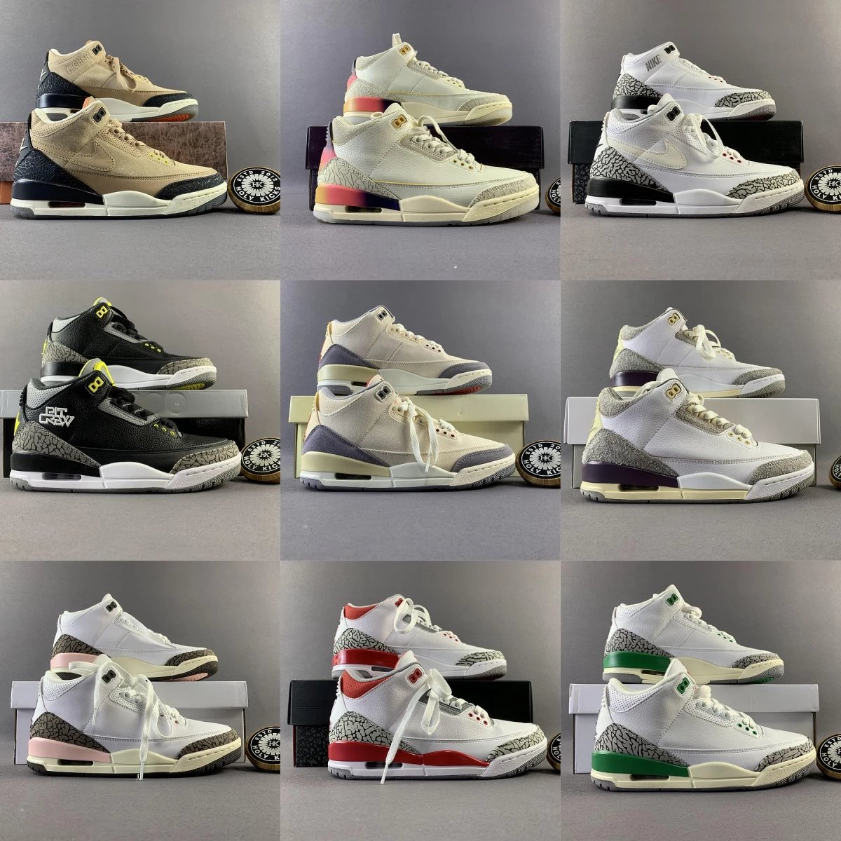 Air Jordan 3 Sneakers Men's Basketball Shoes