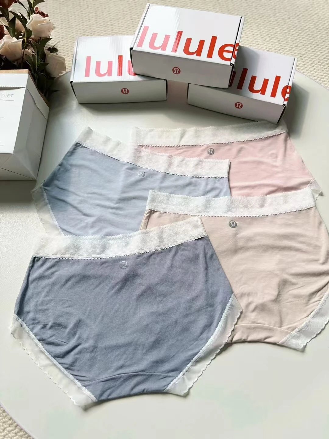 Lululemon Women's Underwear Briefs Soft Comfortable Cotton Blend Panties
