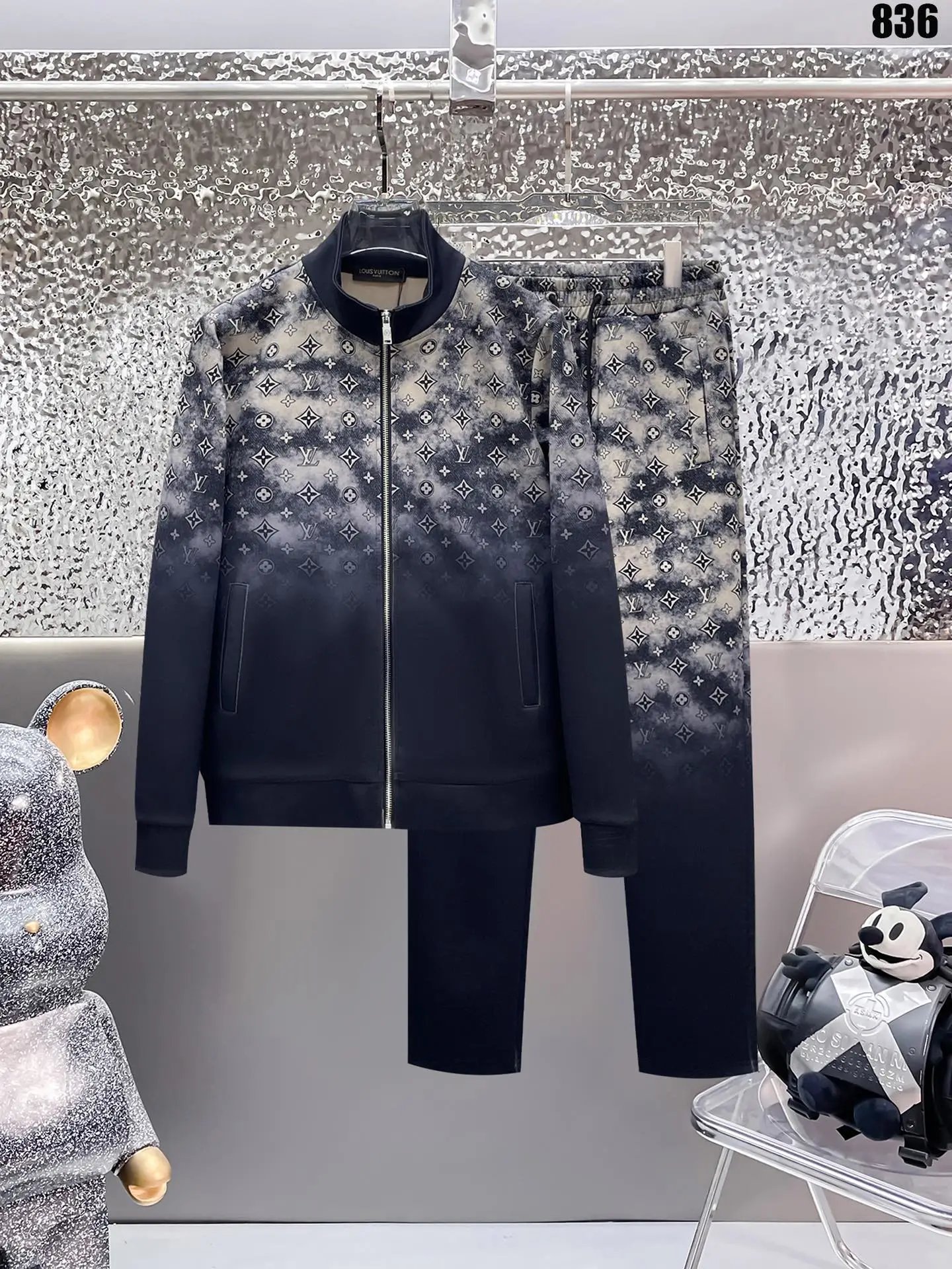 Louis Vuitton Monogram Gradient Track Suit Set
