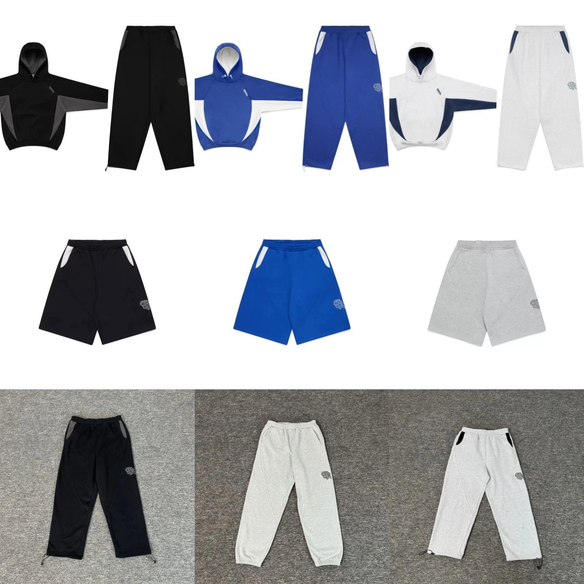 Men's Sportswear Hoodie and Pants Set Casual Tracksuit for Outdoor Activities