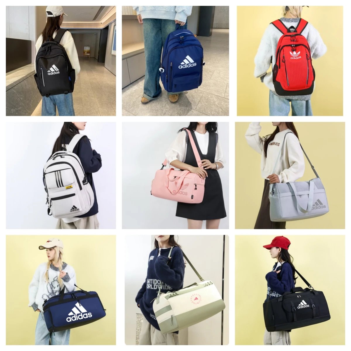 Adidas Backpacks and Duffel Bags for Women - Sporty Style