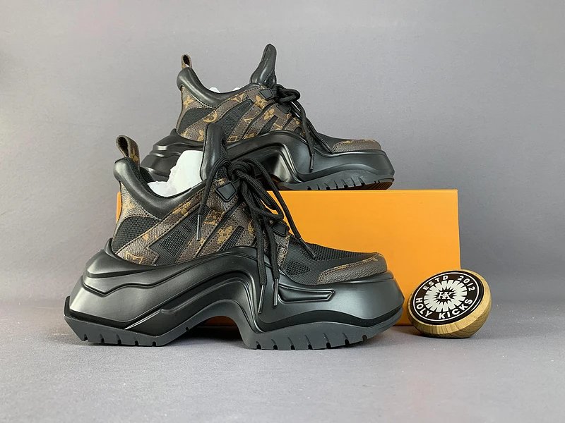 Chunky Camouflage Sneakers for Men Women Fashion Trendy Thick Sole Shoes