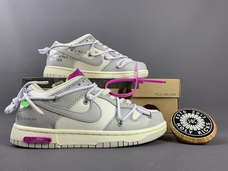 Nike Dunk Low Pro SB 'Pigeon' Grey White Purple Sneakers