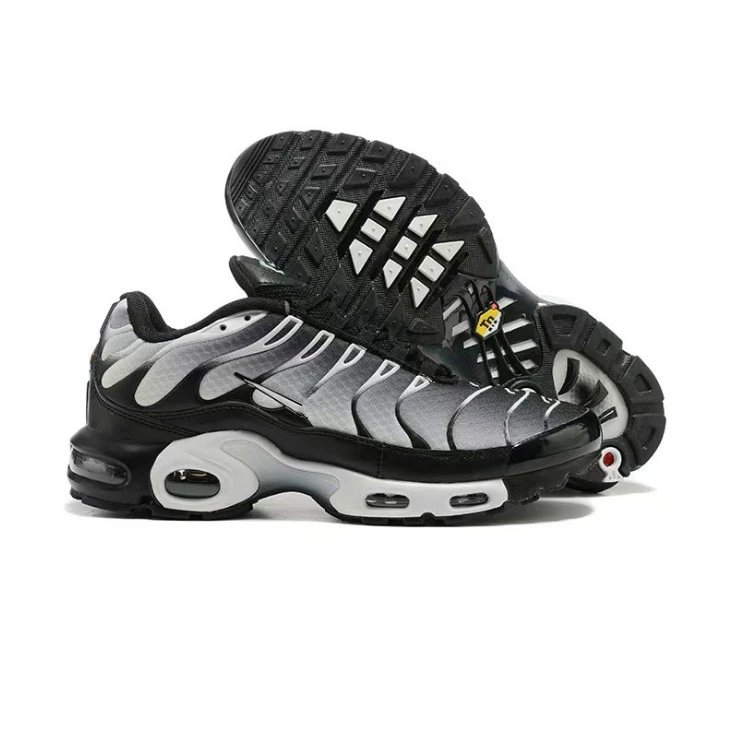 Nike Air Max TN Black Silver Men's Running Shoes
