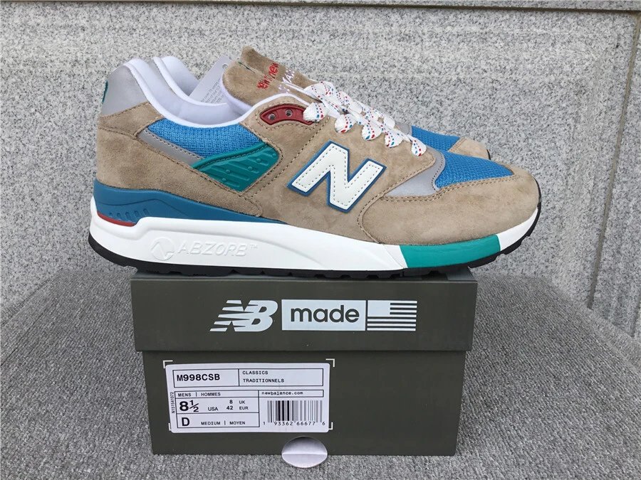 New Balance M998CSB Men's Classic Running Shoes