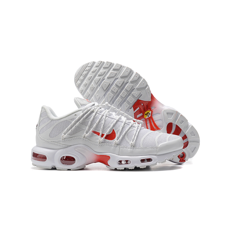 Nike Air Max Tailwind 4 White Red Running Shoes