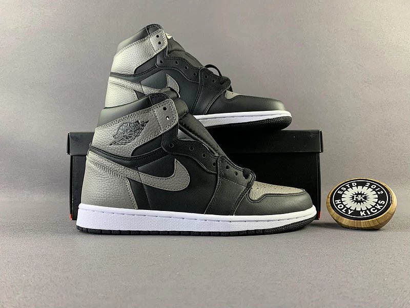 Air Jordan 1 High OG Black Cool Grey Sneakers