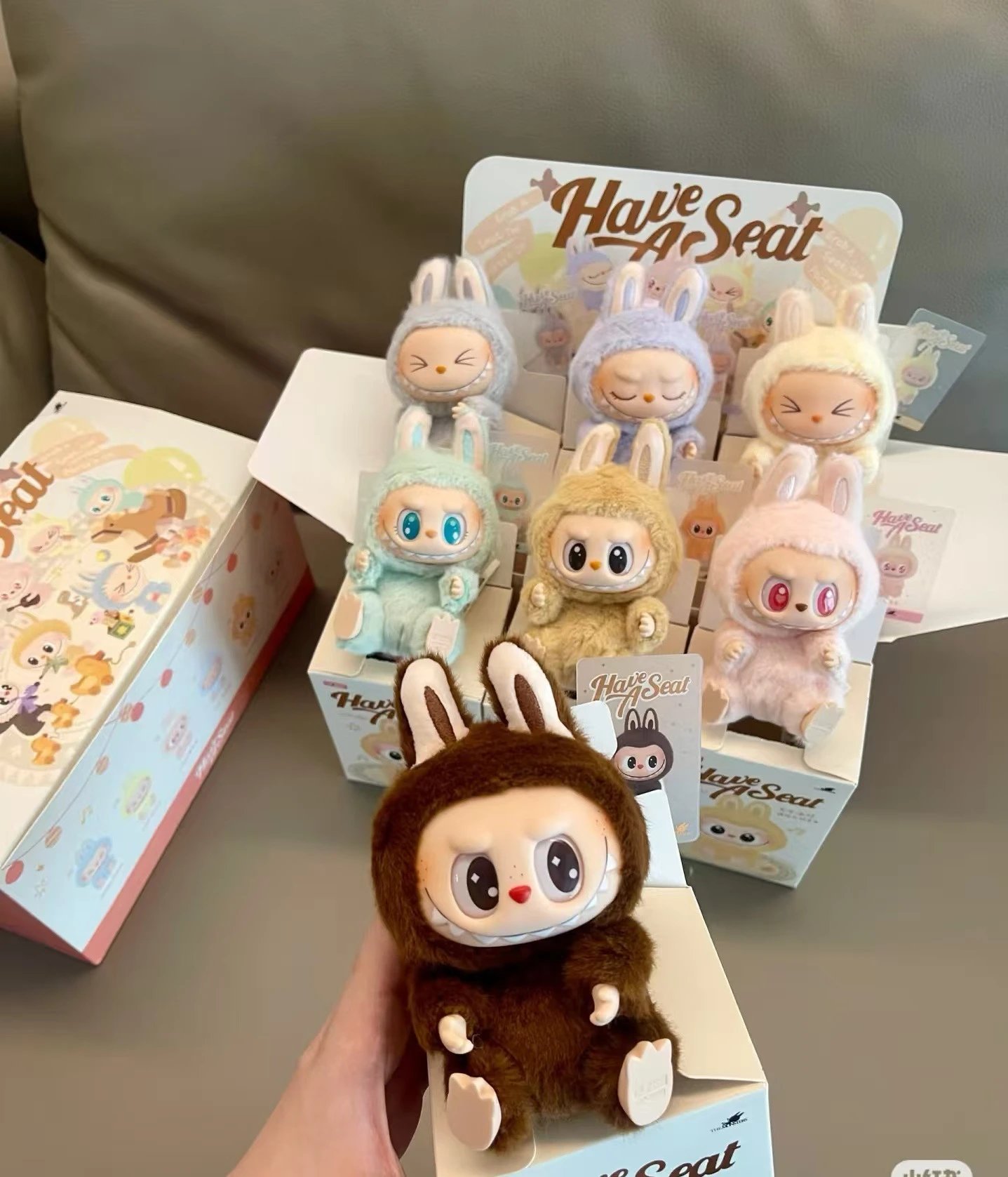 Have A Seat Plush Toy Collection - Cute Rabbit Character Dolls