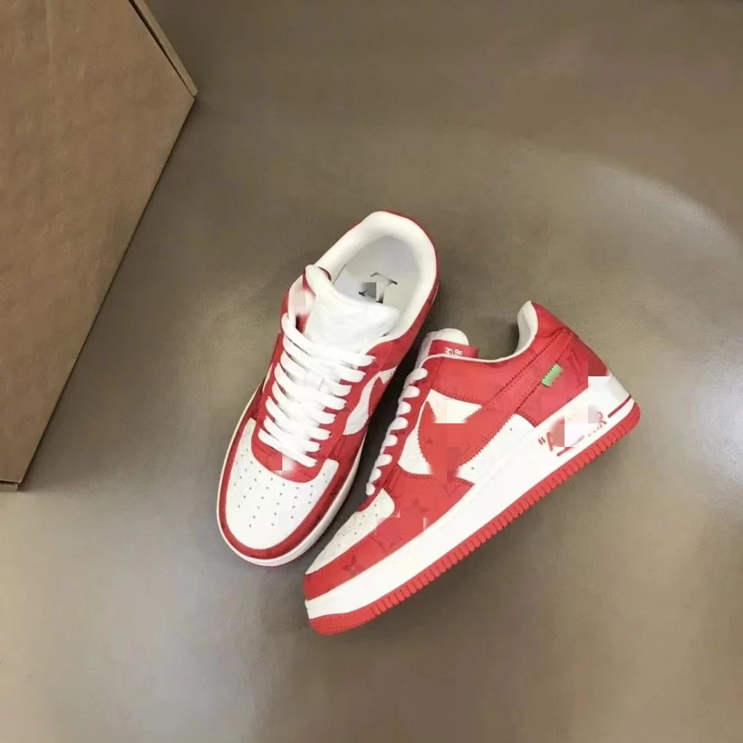 Nike Air Jordan 1 High OG Red White Sneakers
