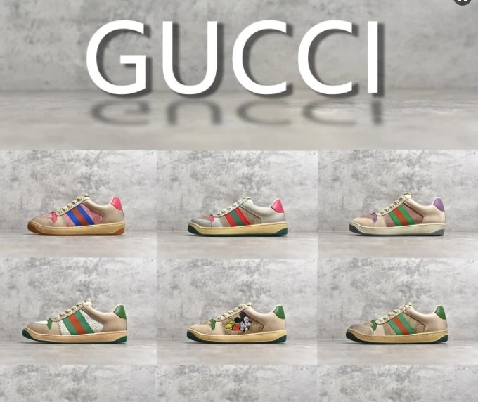 Gucci Ace Sneakers with Web Stripe Design