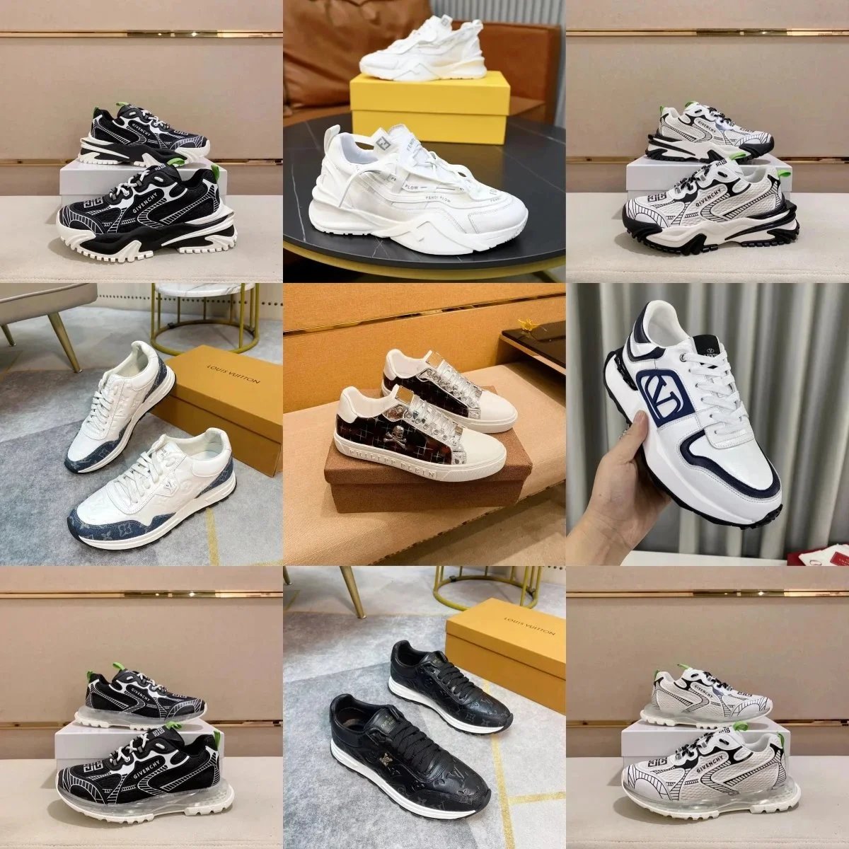 Givenchy Sneakers Fashion Designer Men's and Women's Athletic Shoes