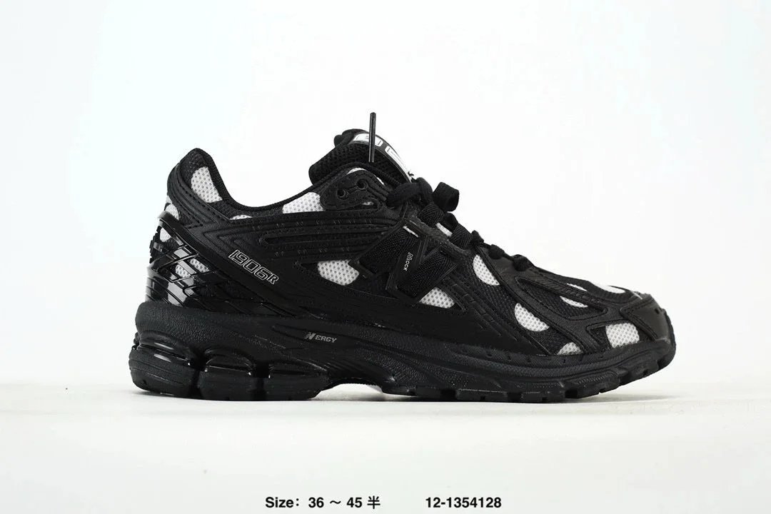 Skechers 1906R Black Mesh Running Shoes for Men and Women
