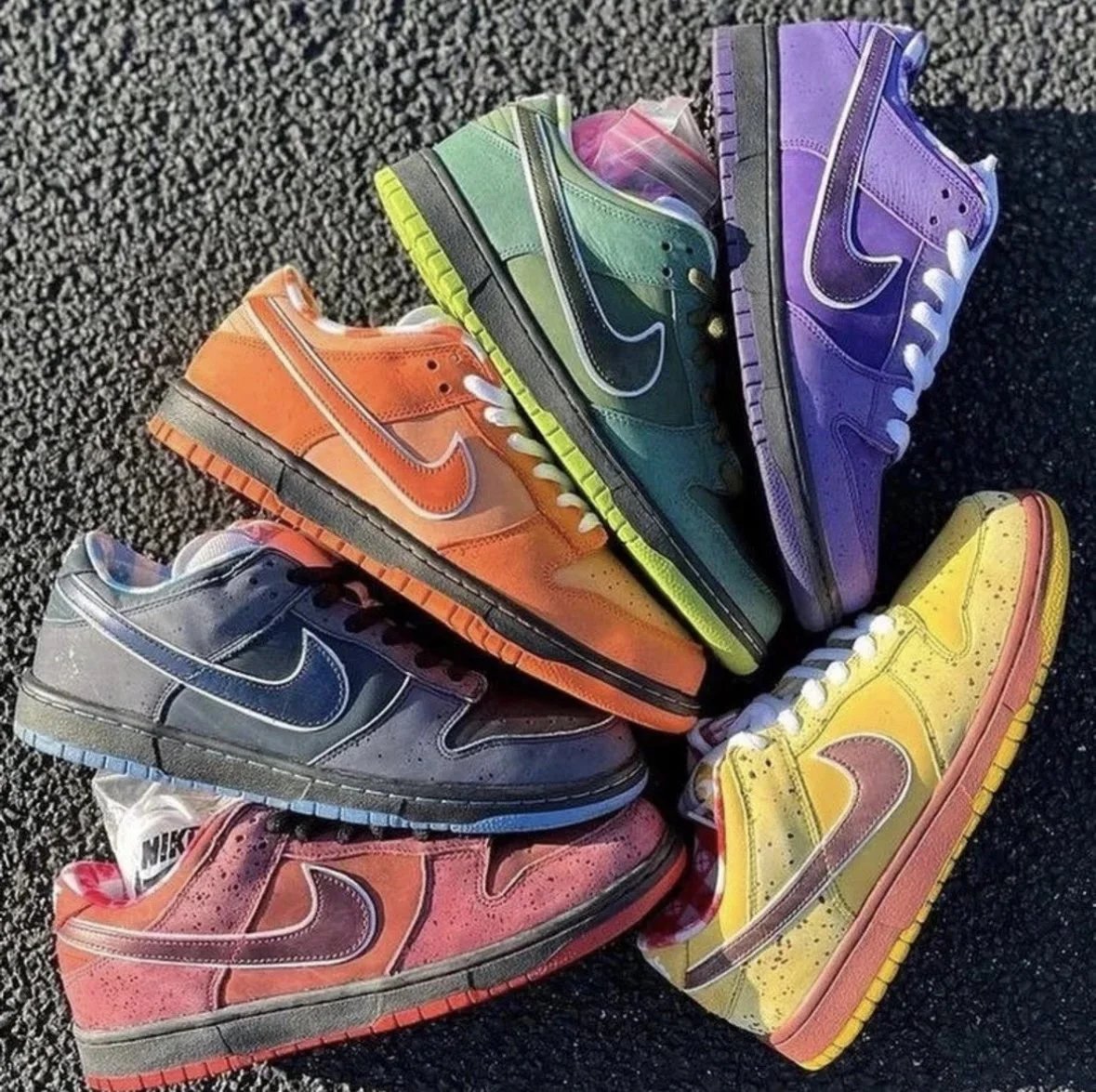 Nike Dunk Low Colorful Sneakers for Men and Women