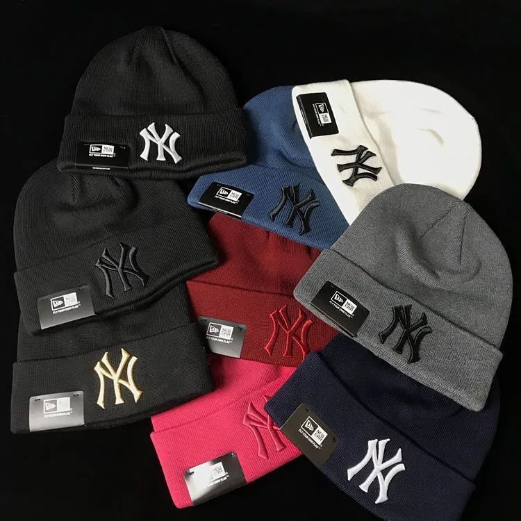 New York Yankees Knit Beanie Hat - Official MLB Team Headwear