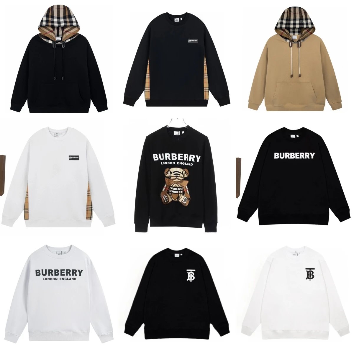 Burberry Hoodies and Sweatshirts for Men and Women