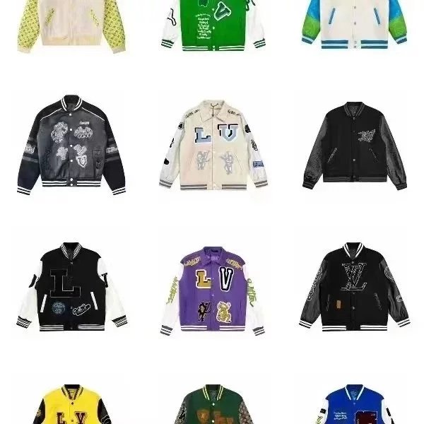 Louis Vuitton Letterman Jackets for Men and Women