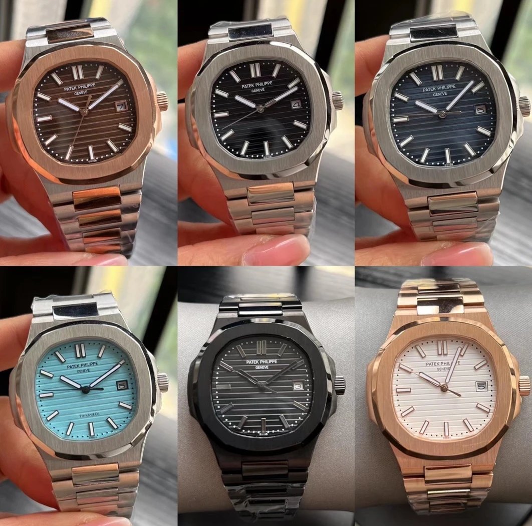 Patek Philippe Nautilus Watch Men Luxury Stainless Steel Automatic Wristwatch