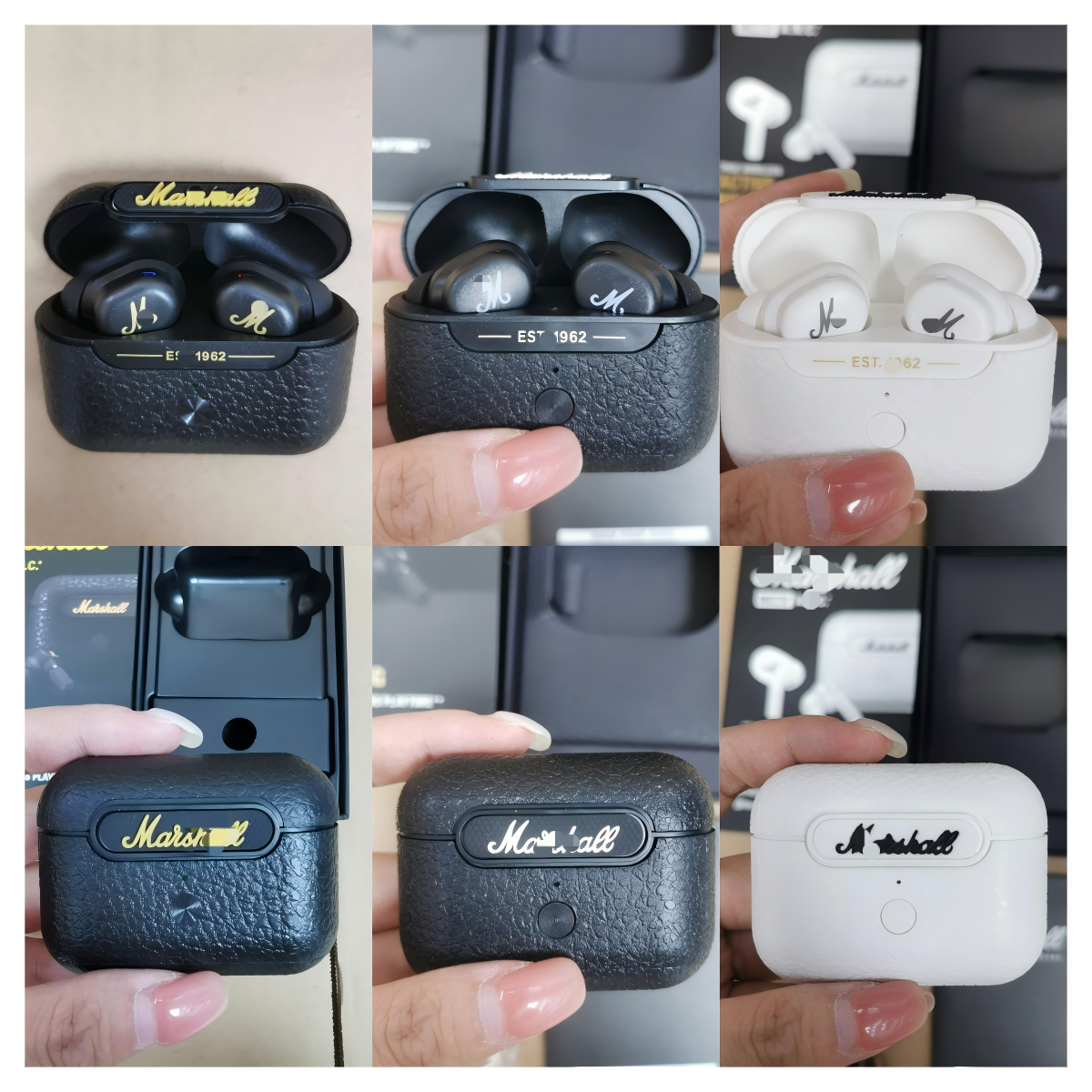 Marshall Wireless Earbuds with Charging Case